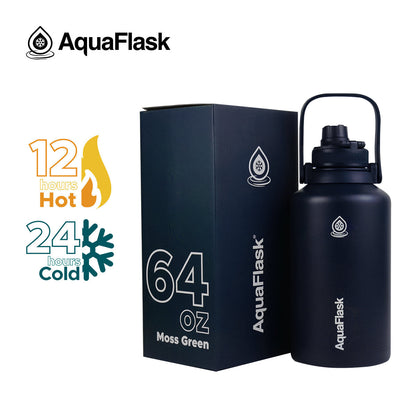 AquaFlask Original Vakuumisolierte Wasserflaschen 1893ml (64oz)