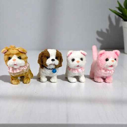 Small Interactive Electric Walking Pet Plush Toy