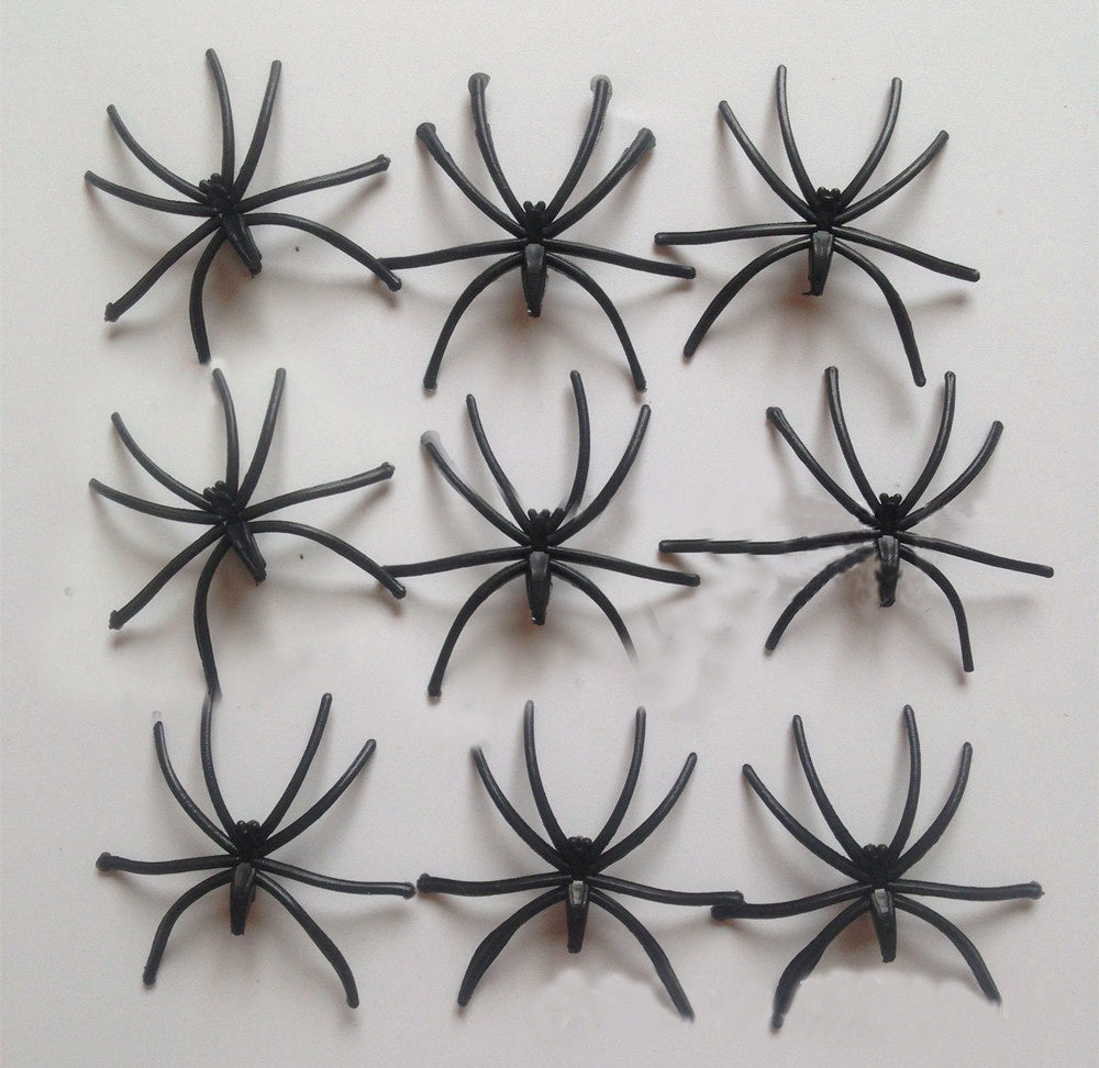 Halloween Stretchable Spider Web Decoration – Cotton Web with Mini Spiders for Indoor & Outdoor Use