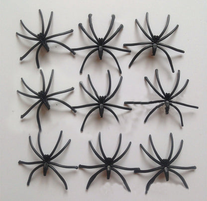 Halloween Stretchable Spider Web Decoration – Cotton Web with Mini Spiders for Indoor & Outdoor Use