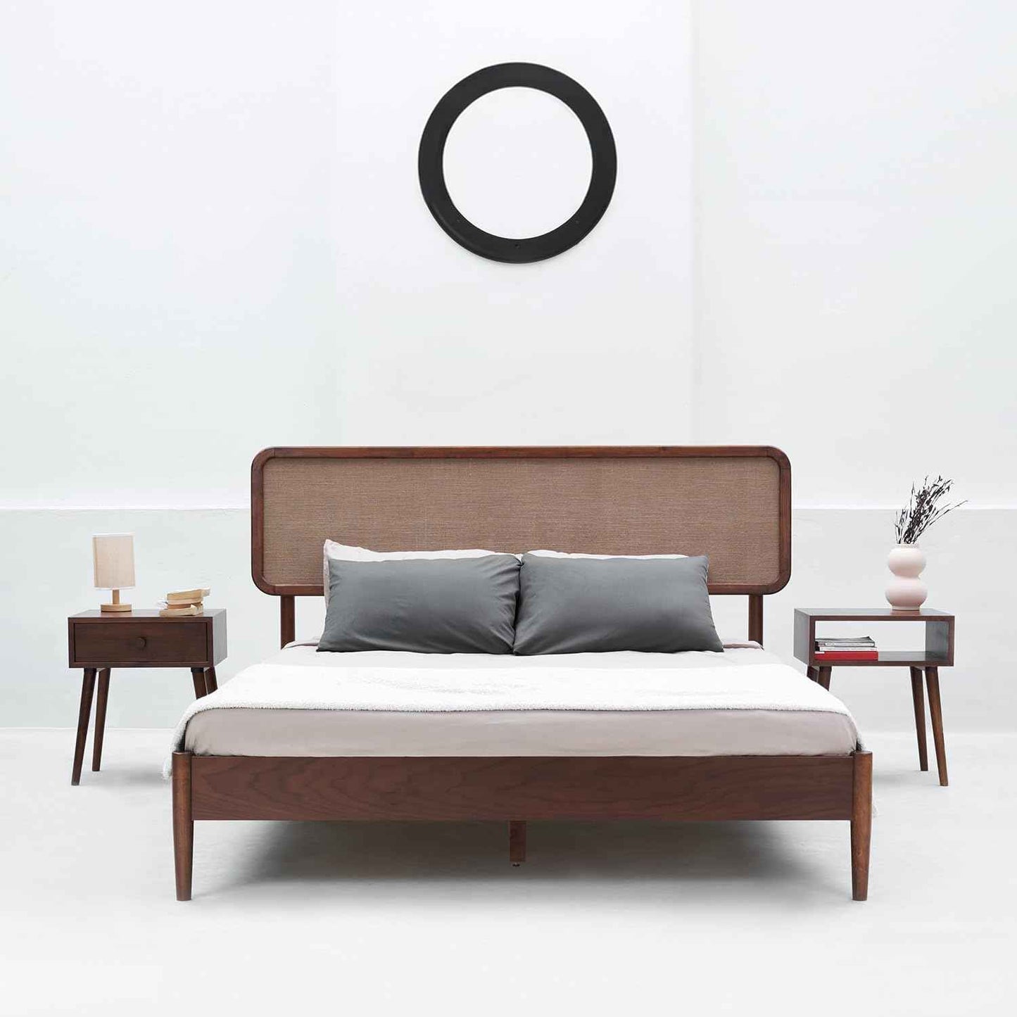 Lupin Solid Wood Bed Frame