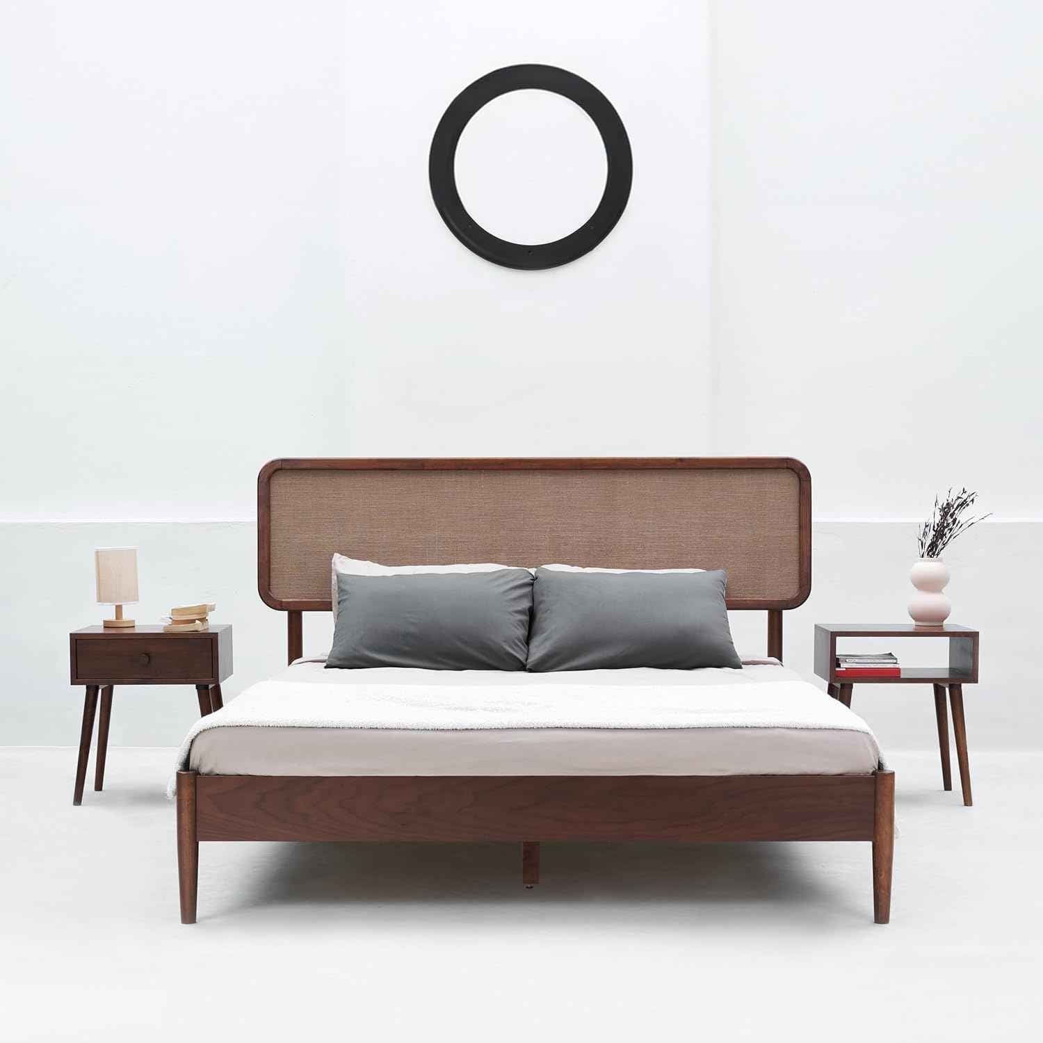 Lupin Solid Wood Bed Frame
