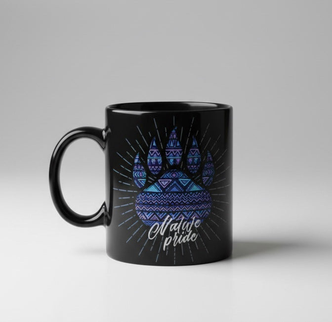 OLDTRIBES™ Southwestern Style Black Ceramic mug