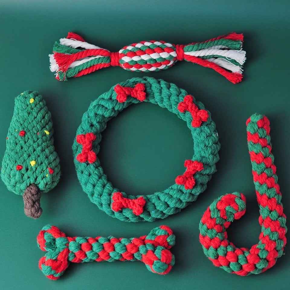 Merry Playtime Christmas Dog Toy Collection | Holiday Plush Toys