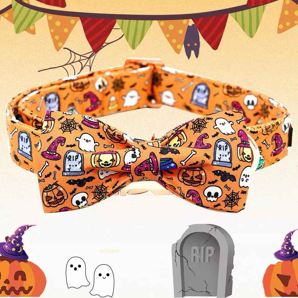 Spooky Szn Dog Collar | Dog Halloween Collar