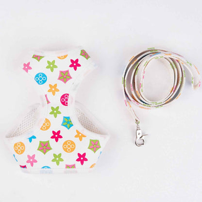 Chewy Vuitawn Pearl Dog Harness and Leash Set | Dog Harness Set