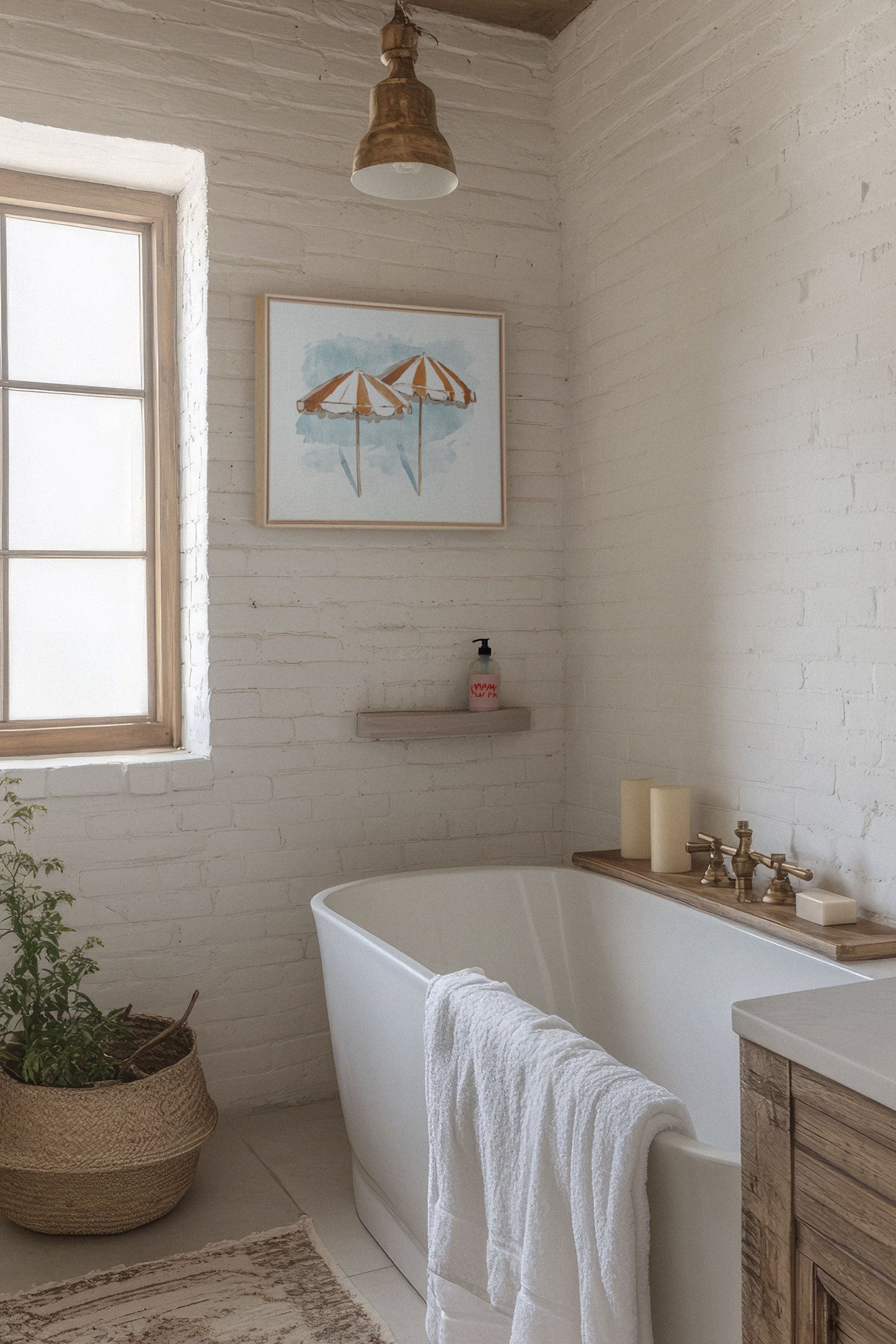 OCEAN SHADE, Oeuvre sur toile étirée