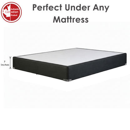 UltraFlex® EVOKE Mattress and BoxSpring Set Orthopedic, Smart Cool Gel Memory Foam, Eco-friendly FIRM Mattress (Made in Canada)