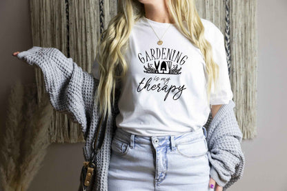 Gardening Is My Therapy T-Shirt