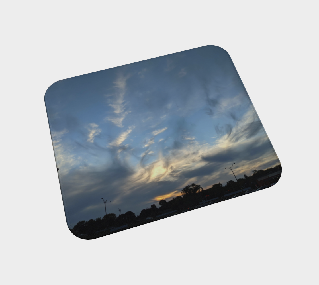 Small | Desk Mat | Tumultuous Skies
