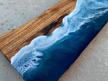 Rustic Wood Serving Board - AURABAGS SHOP