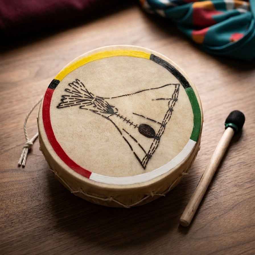 Teepee Rhythm 8” Hand Drum