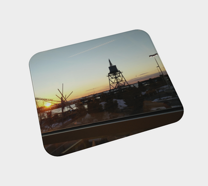 Small | Desk Mat | Red Hook Sunset