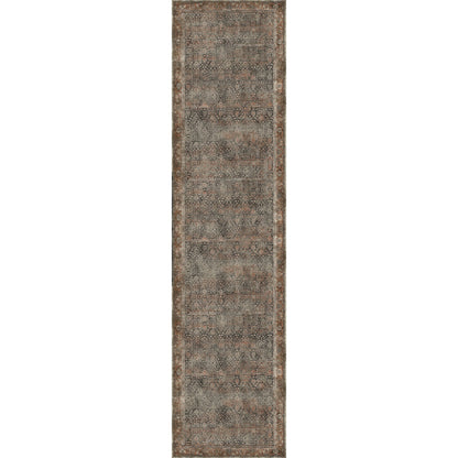 Kastanienbrauner Teppich