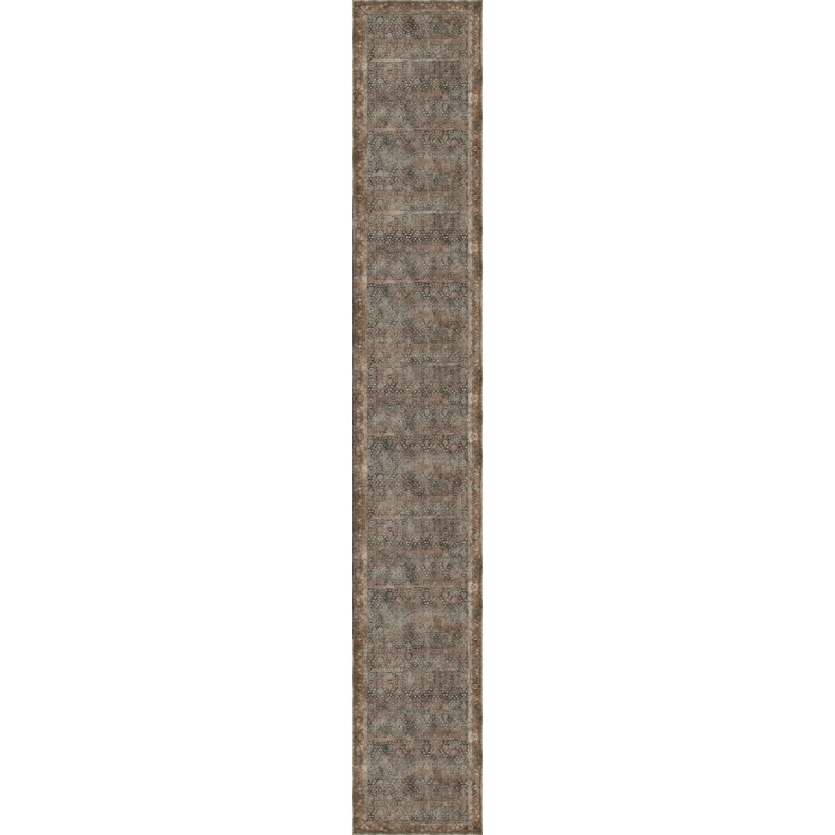 Kastanienbrauner Teppich