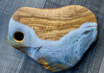 Olive Wood Charcuterie Board - AURABAGS SHOP