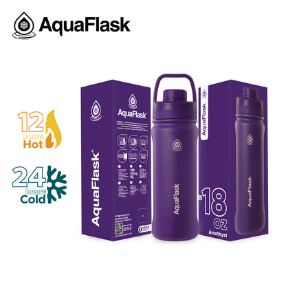AquaFlask Original Vakuumisolierte Wasserflaschen 530ml (18oz)