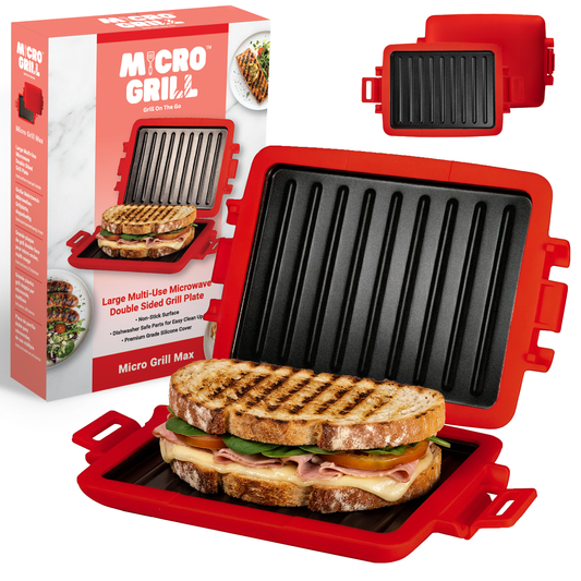 Micro Grill Max™ - Large Microwave Grill & Sandwich Maker
