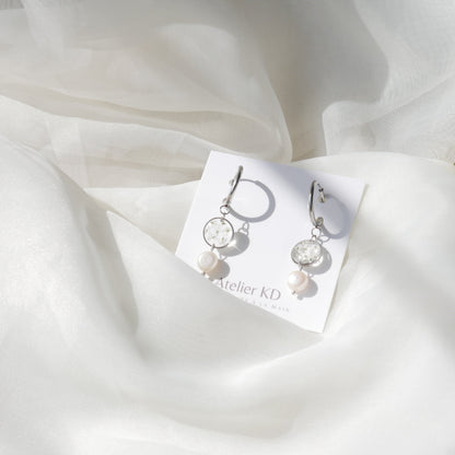Boucles d'oreilles Perla  - Lola rond