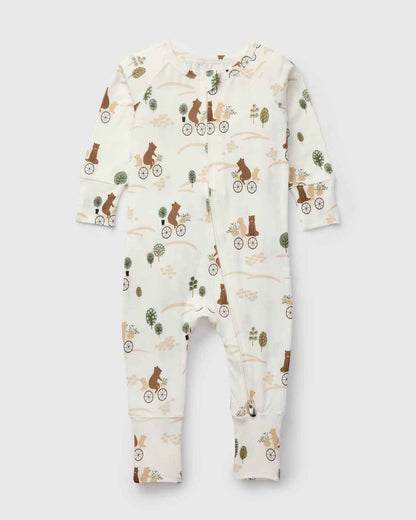 Baby Sleeper TENCEL™ - Bears on Bikes