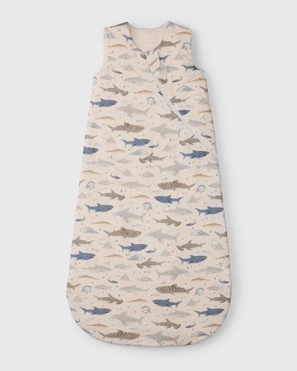 Baby Sleep Sack TENCEL™ 1.0 TOG - Smiley Sharks