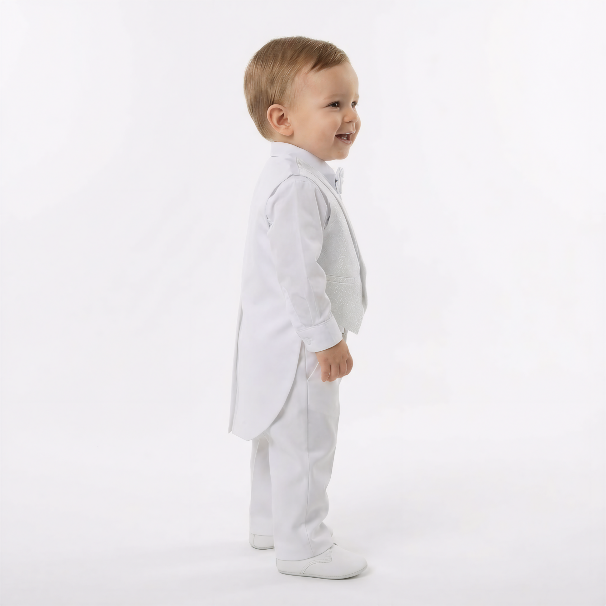 Archie's Penguin Tail Vest Set
