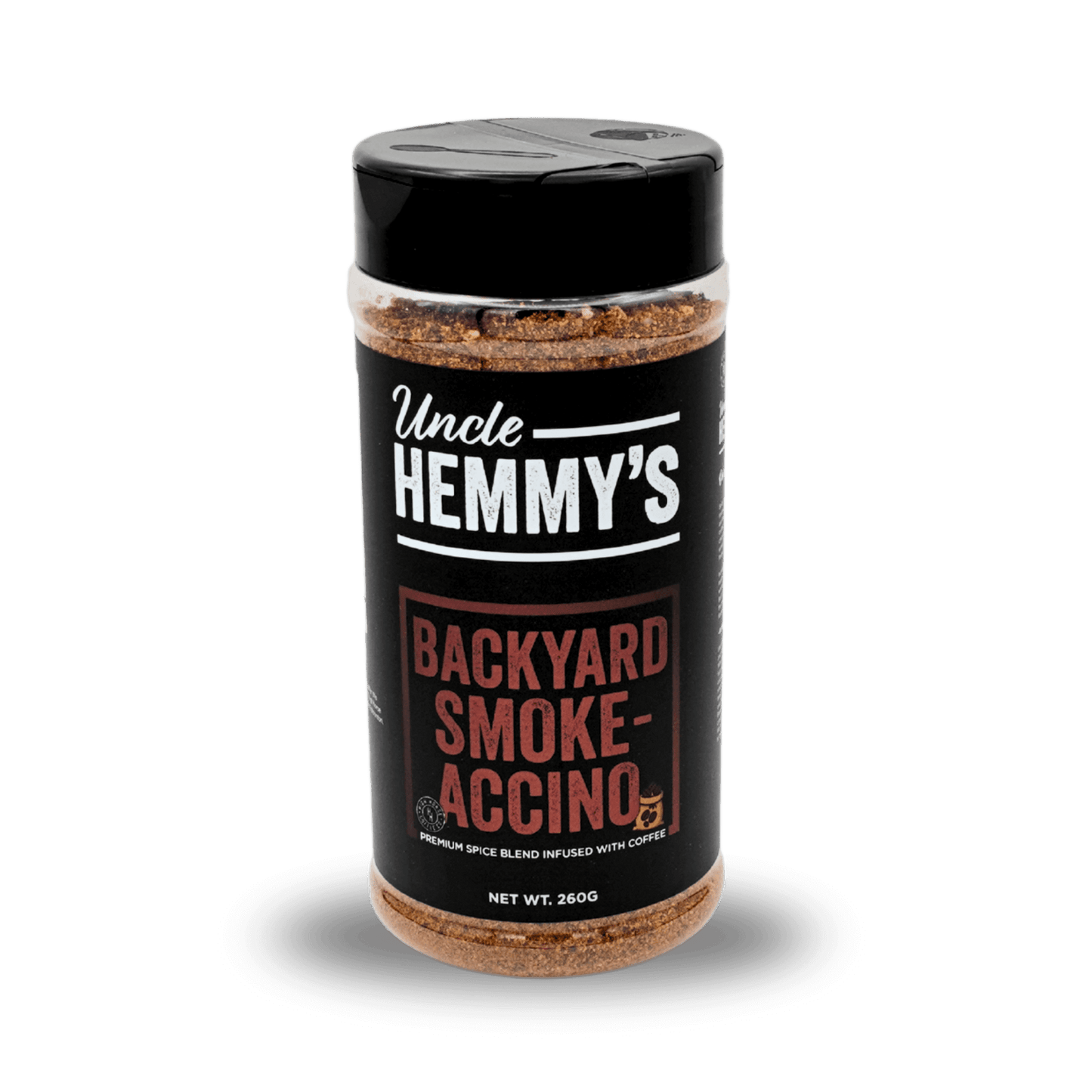 Uncle Hemmy’s : Backyard Smoke-Accino Bottle