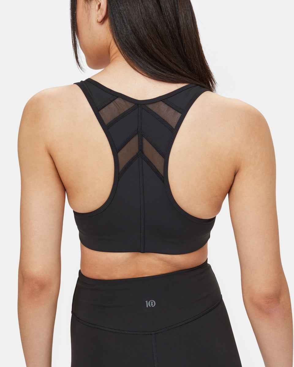 InMotion Mesh Insert Bra Top