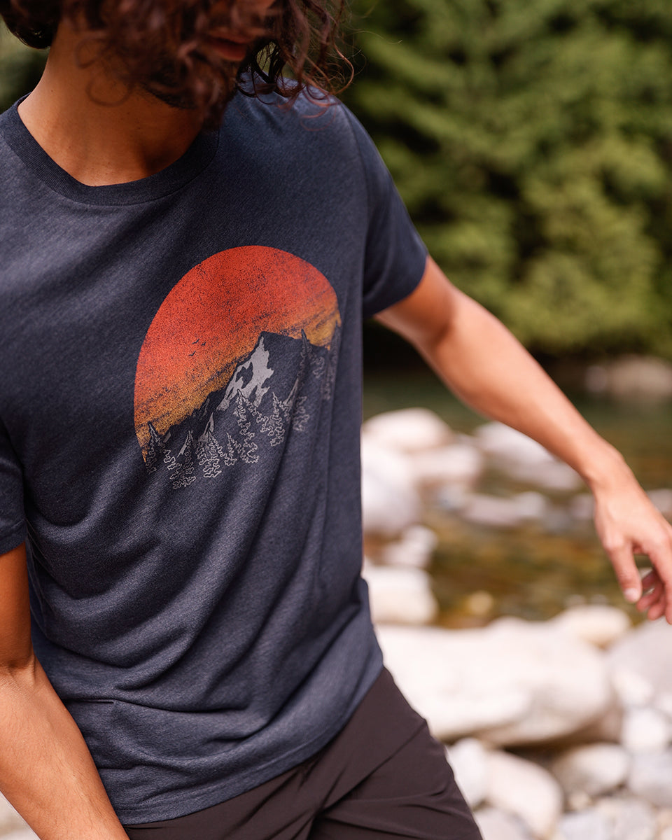 Vintage Sonnenuntergang T-Shirt