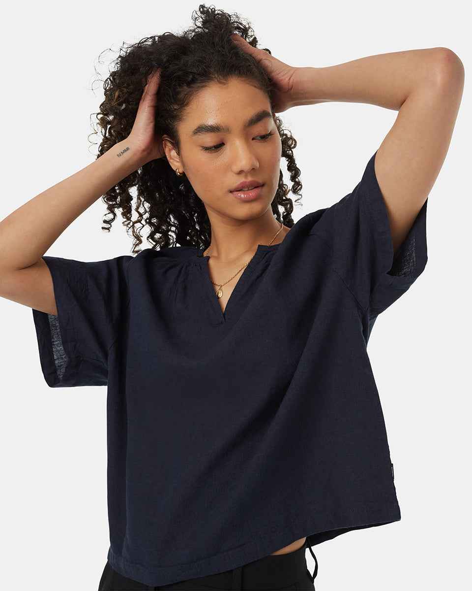 Hemp Popover Shirt