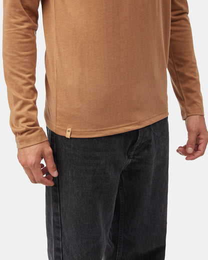 TreeBlend Baker Henley Langarmshirt