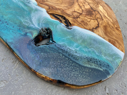 Olive Wood Charcuterie Board - AURABAGS SHOP
