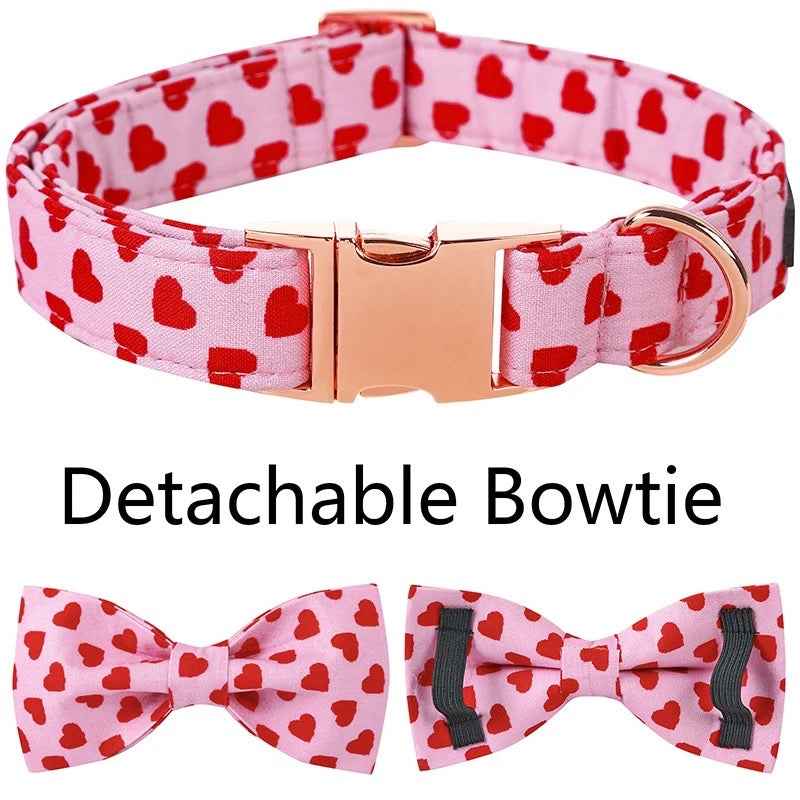 Heart Collar Bowtie