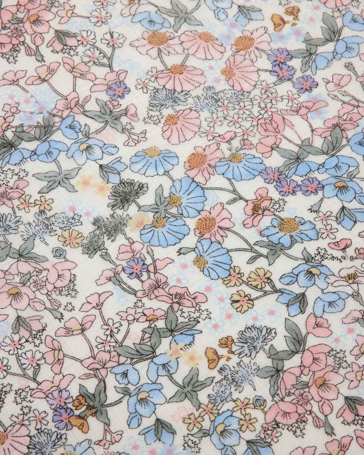 Muslin Fitted Crib Sheet - English Garden