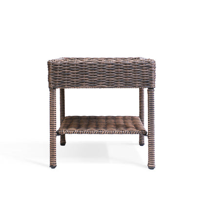 Cambridge Wicker Outdoor End Table - AURABAGS SHOP