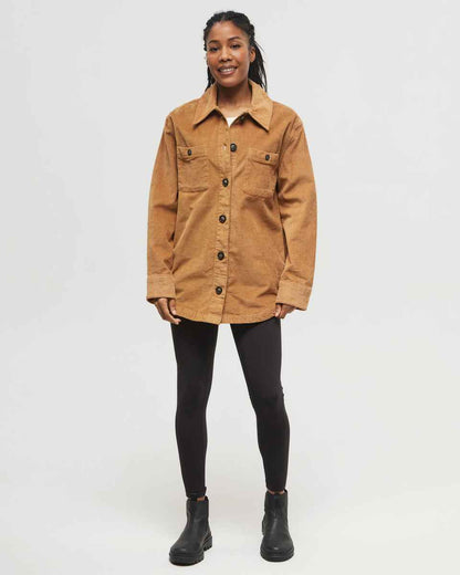 EcoStretch Corduroy Overshirt
