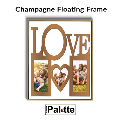 16X20 Collage-Leinwand Foto Liebe