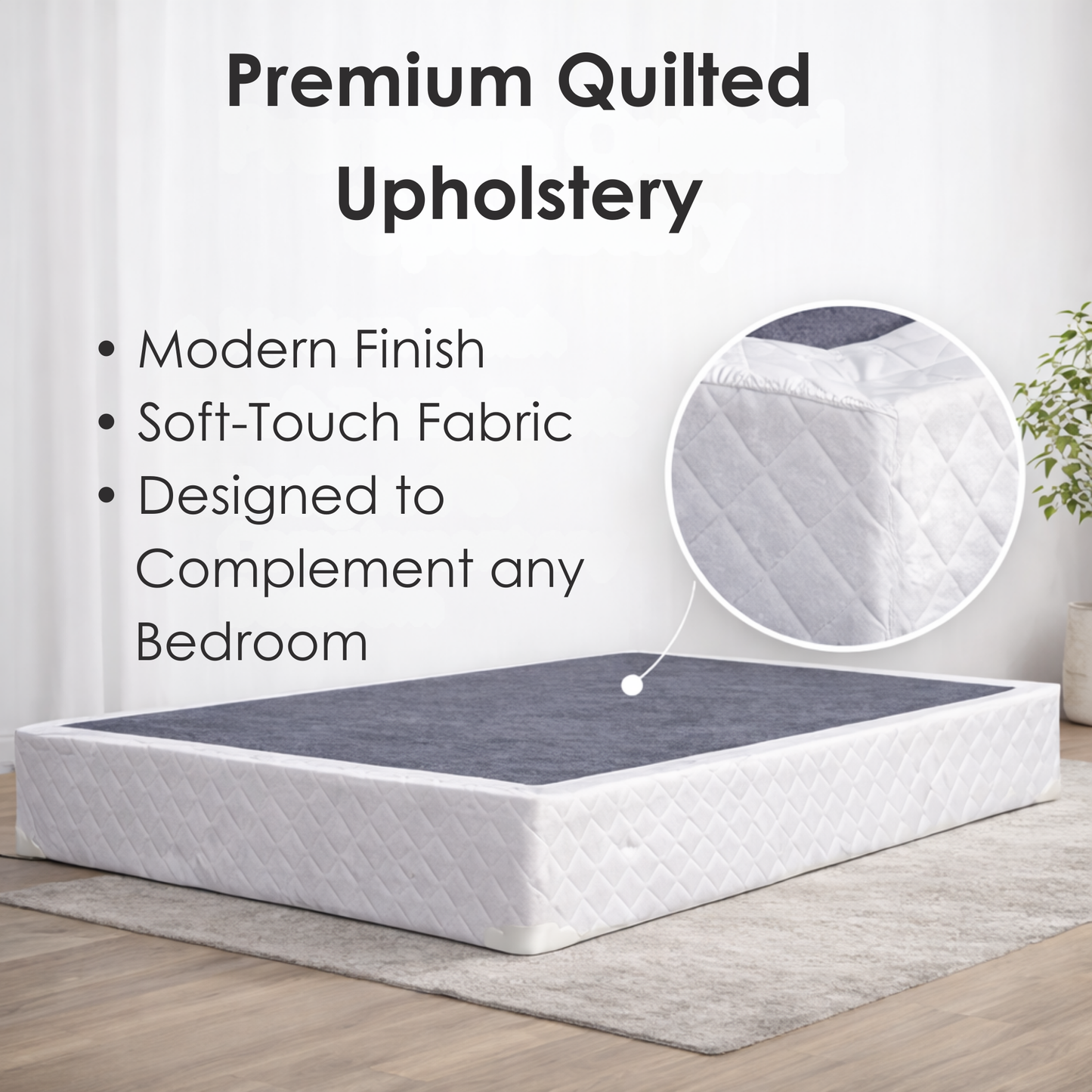 UltraFlex® DreamWeaver Mattress and BoxSpring Set Medium Firm Pocket Coil Hybrid Mattress – Canadian-Made Orthopedic Support with Cooling Gel Foam, Quilted Top, Breathable & Hypoallergenic Comfort, Edge Support & Motion Isolation