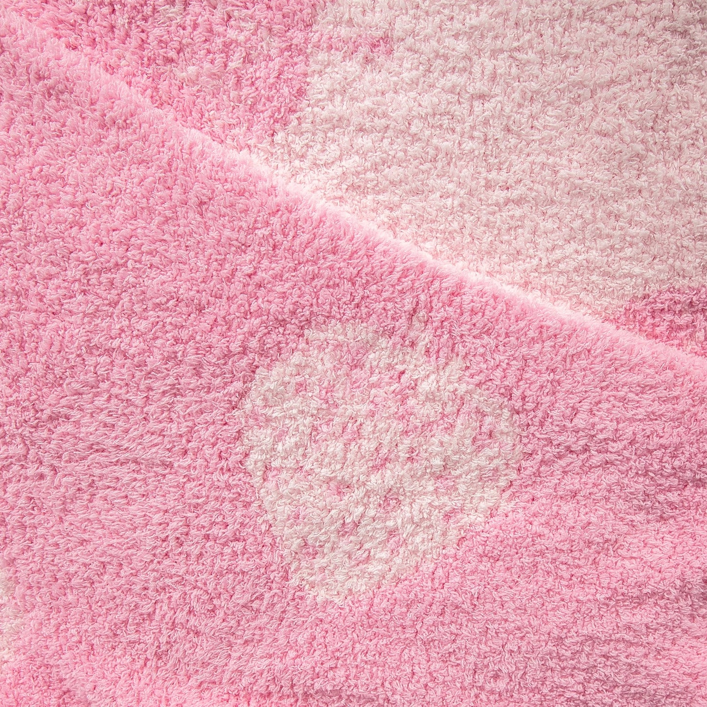 Cotton Candy Strawberry Print Extended Throw