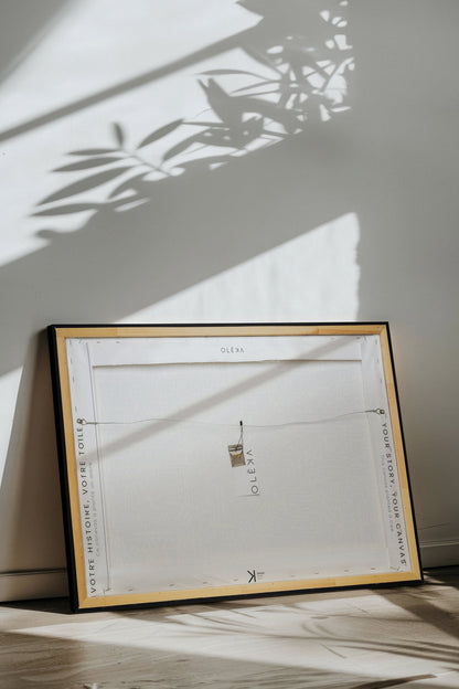 ONDE CRÉATIVE, Oeuvre sur toile étirée