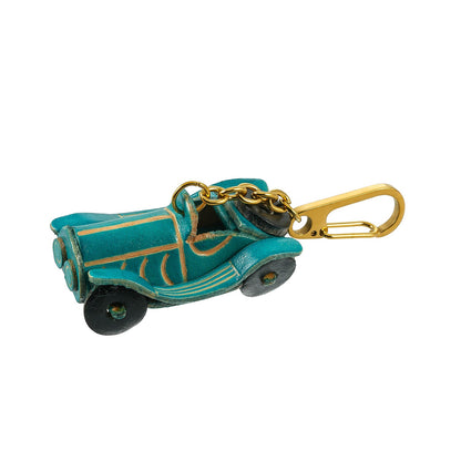Whimsy Luxe Leather Key Rings Collection | 18K Gold Infused Collectable Characters