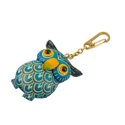 Whimsy Luxe Leather Key Rings Collection | 18K Gold Infused Collectable Characters