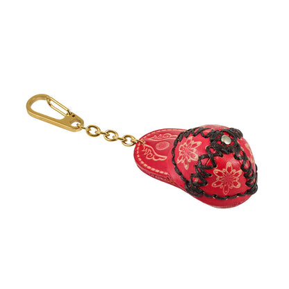 Whimsy Luxe Leather Key Rings Collection | 18K Gold Infused Collectable Characters