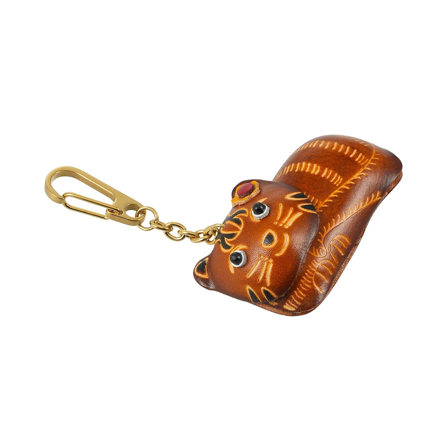 Whimsy Luxe Leather Key Rings Collection | 18K Gold Infused Collectable Characters