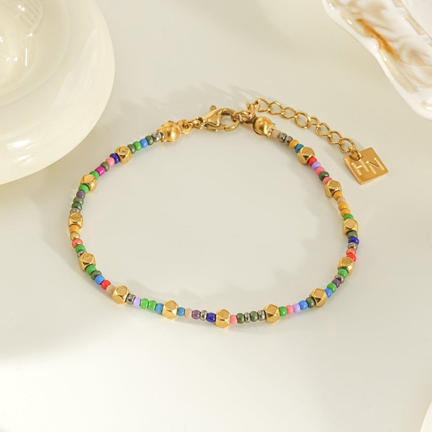 AYDA Gold: Confetti Luxe Beaded Bracelet