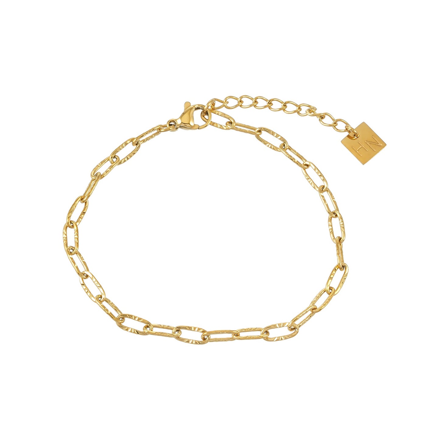 TIKI Gold: Dailywear Essential Mini Paper-Clip Chain Bracelet
