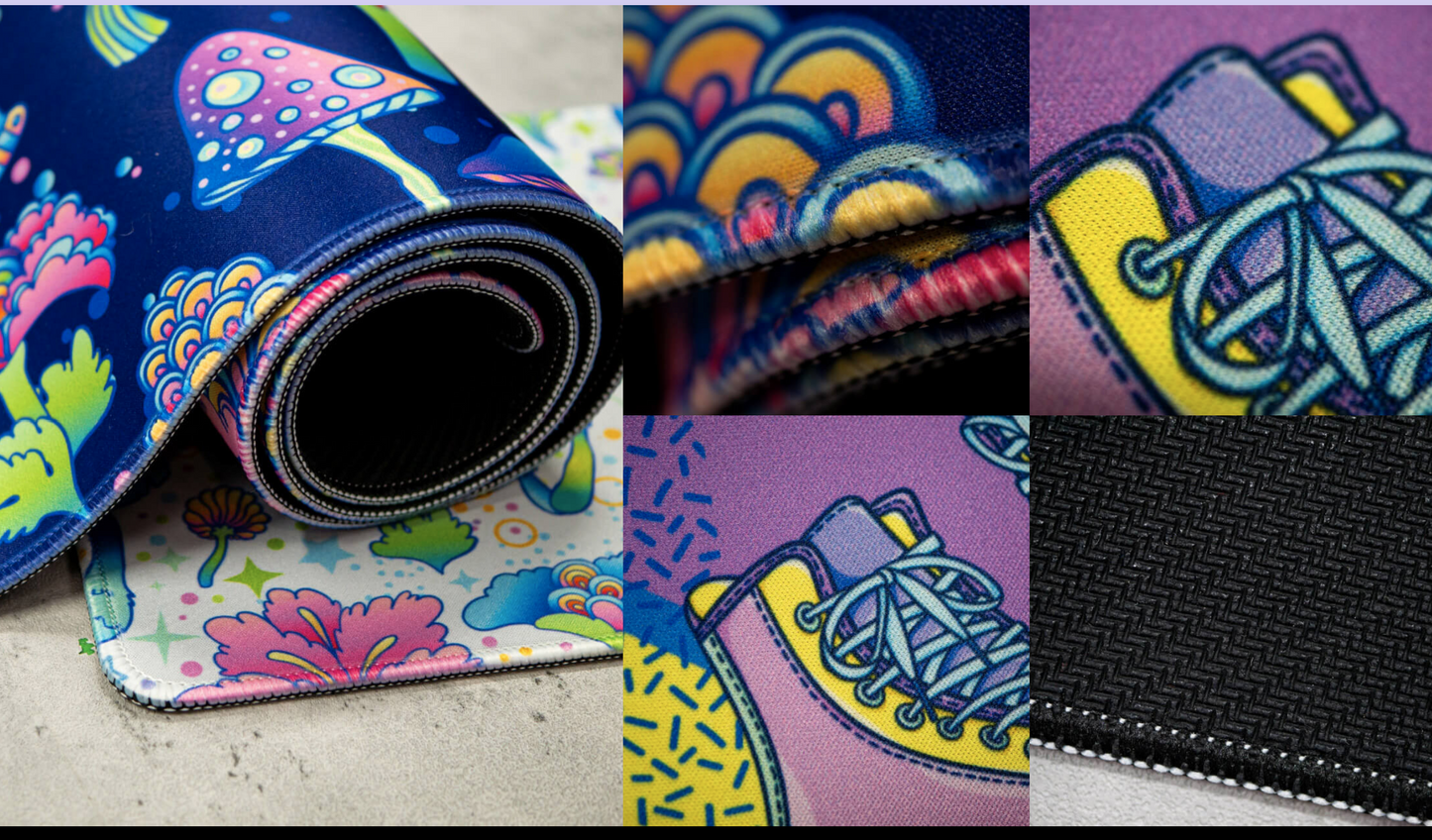 Small | Desk Mat | Tumultuous Skies
