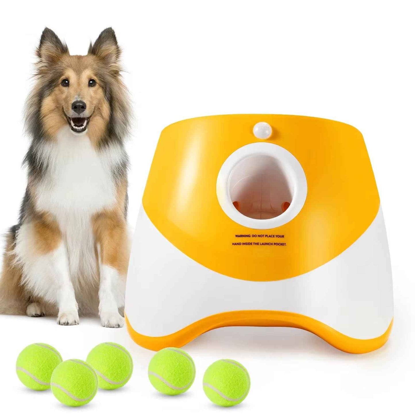 Automatic Dog Ball Launcher Toy