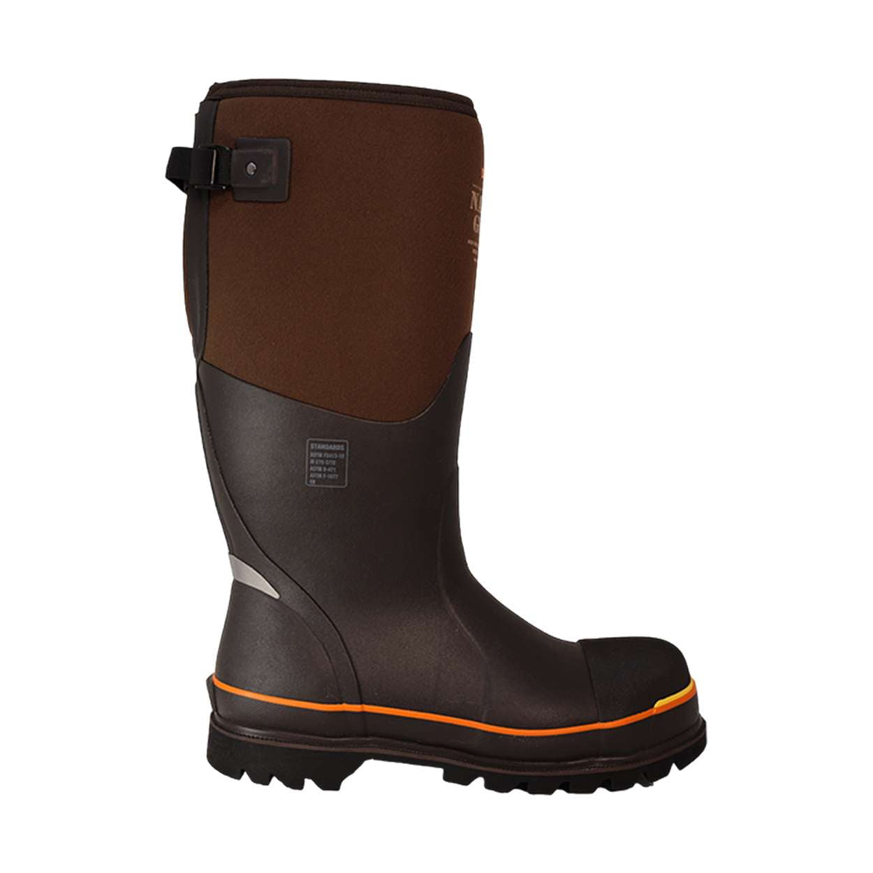 Dryshod Unisex Nanotoe Gusset CSA Brown/Orange