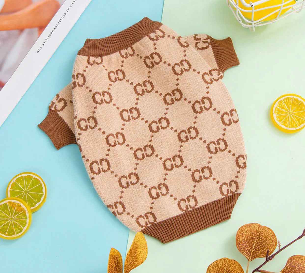 Gigi Knit Dog Sweater | Dog Sweater